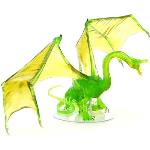 Dungeons & Dragons: Icons of the Realms - Premium Figure Adult Emerald Dragon - Image 5