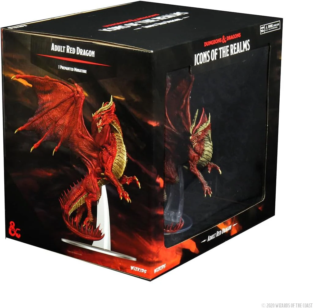 Dungeons & Dragons: Icons of the Realms - Premium Figure Adult Red Dragon