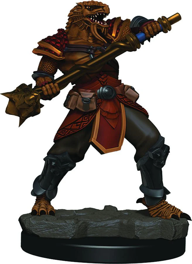 Dungeons & Dragons: Icons of the Realms Premium Miniatures - Male Dragonborn Fighter