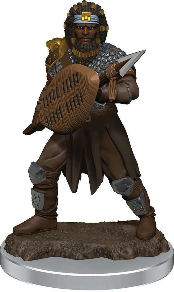 Dungeons & Dragons: Icons of the Realms Premium Miniatures - Male Human Fighter (Wave 7)