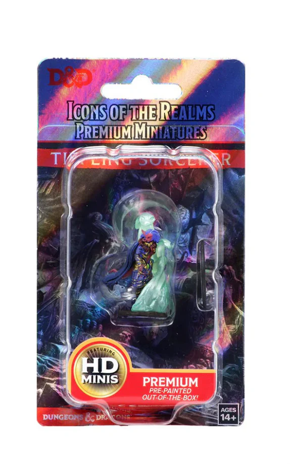 Dungeons & Dragons: Icons of the Realms Premium Figures W01 Tiefling Female Sorcerer - Image 4