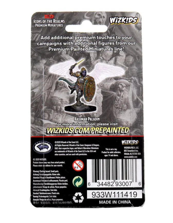 Dungeons & Dragons: Icons of the Realms Premium Figures W02 - Aasimar Male Paladin - Image 4