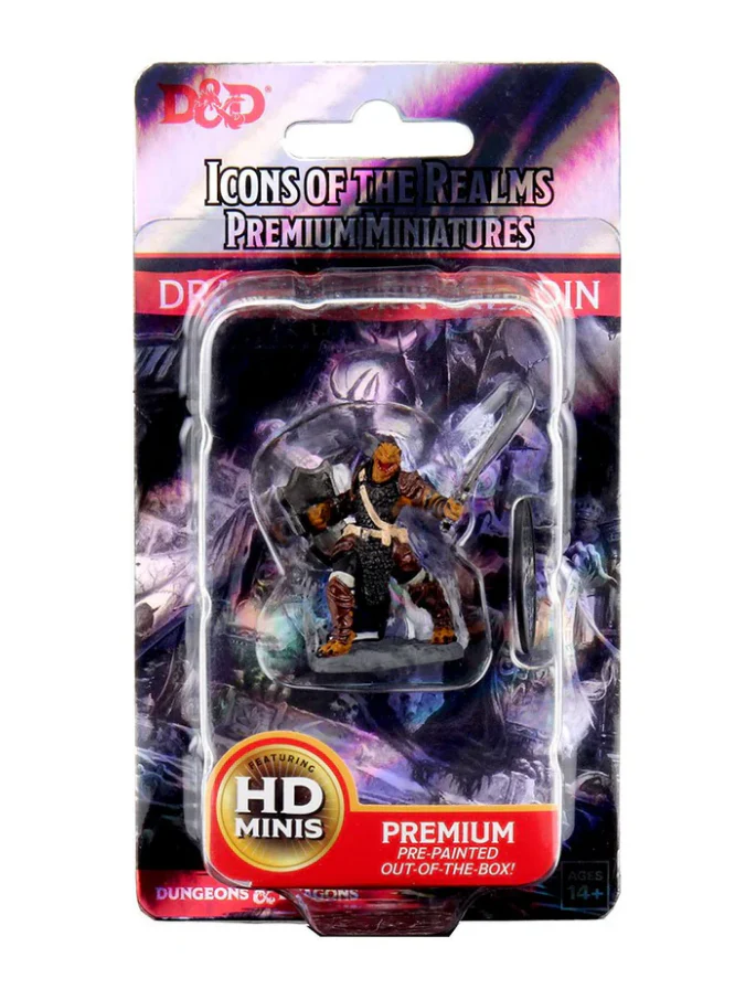 Dungeons & Dragons: Icons of the Realms Premium Figures W02 Dragonborn Female Paladin - Image 3