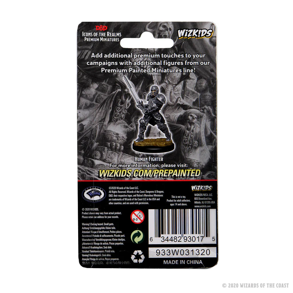 Dungeons & Dragons: Icons of the Realms Premium Figures - Wave 3 Human Male Fighter - Image 3