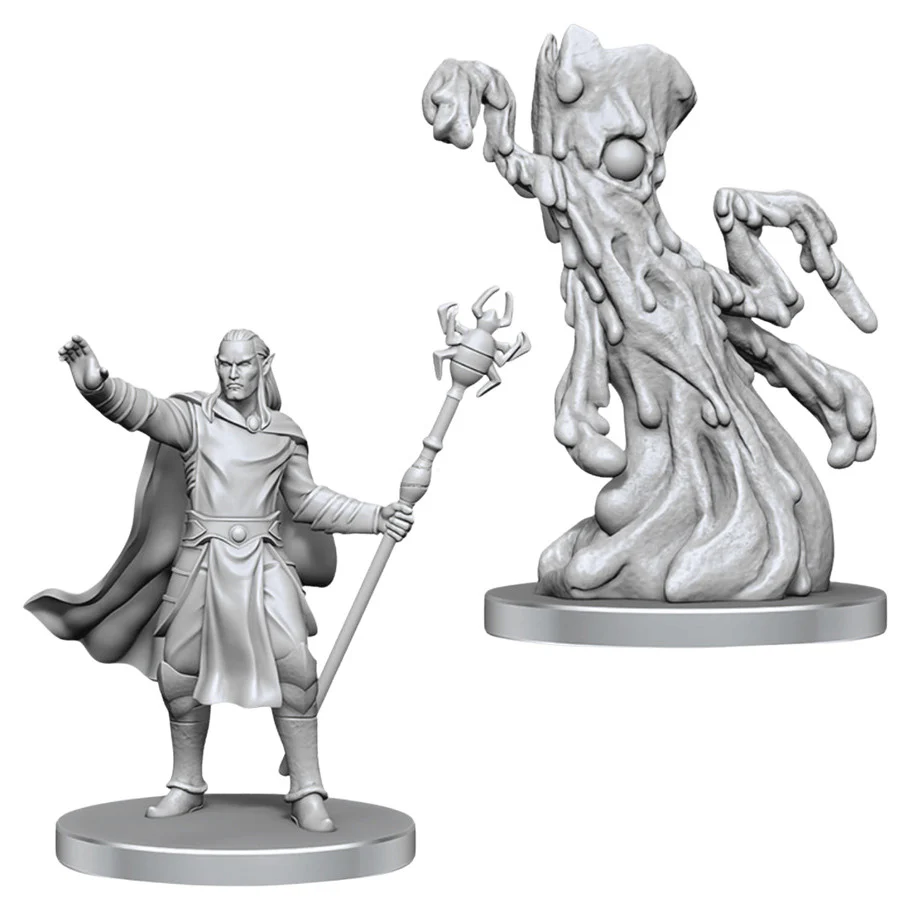 Dungeons & Dragons: Nolzur's Marvelous Miniatures - Drow Mage & Yochlol (W28)