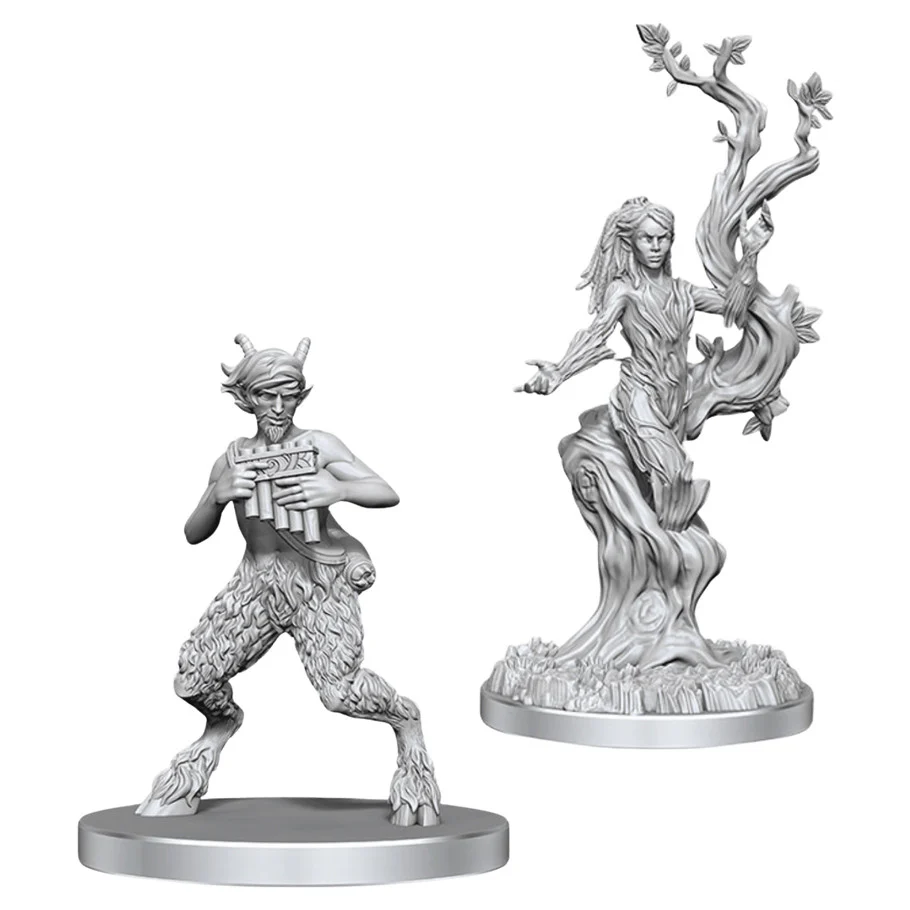 Dungeons & Dragons: Nolzur's Marvelous Miniatures - Satyr & Dryad (W28)