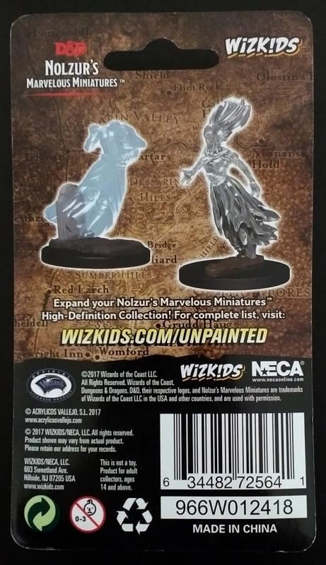 Dungeons & Dragons: Nolzur's Marvelous Unpainted Miniatures - W01 Ghosts - Image 3