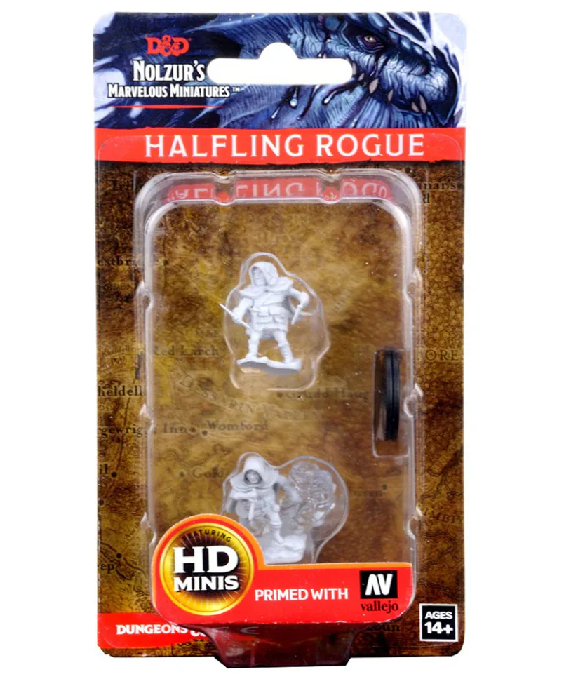 Dungeons & Dragons: Nolzur's Marvelous Unpainted Miniatures - W01 Halfling Male Rogue - Image 2