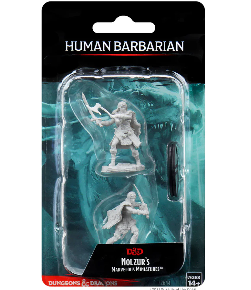 Dungeons & Dragons: Nolzur's Marvelous Unpainted Miniatures - W01 Human Female Barbarian - Image 3