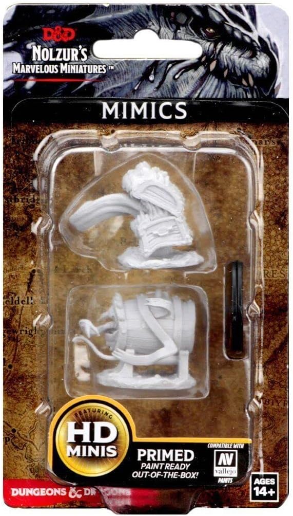 Dungeons & Dragons: Nolzur's Marvelous Unpainted Miniatures - W04 Mimics - Image 3