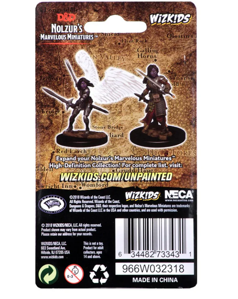 Dungeons & Dragons: Nolzur's Marvelous Unpainted Miniatures - W05 Aasimar Female Paladin - Image 2