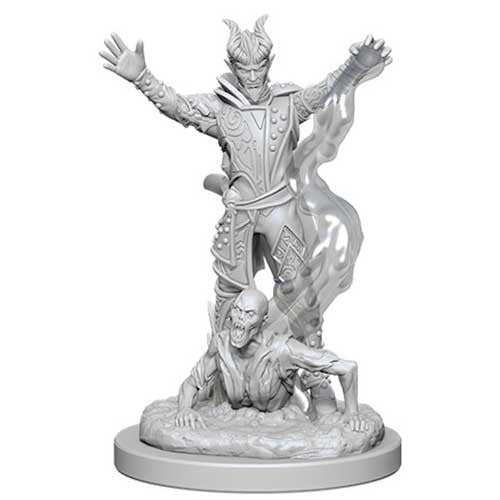 Dungeons & Dragons: Nolzur's Marvelous Unpainted Miniatures - W06 Male Tiefling Warlock - Image 3