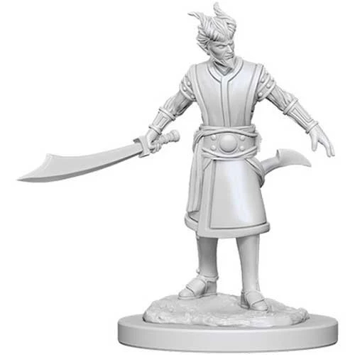 Dungeons & Dragons: Nolzur's Marvelous Unpainted Miniatures - W06 Male Tiefling Warlock - Image 4