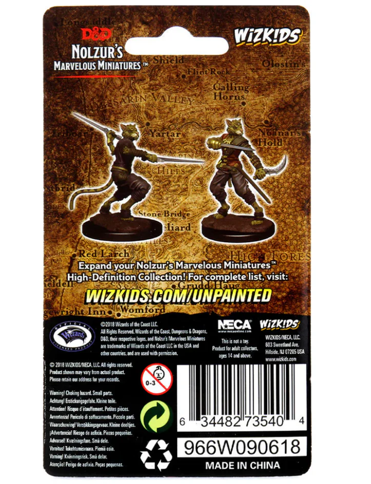 Dungeons & Dragons: Nolzur's Marvelous Unpainted Miniatures - W07 Tabaxi Male Rogue - Image 3