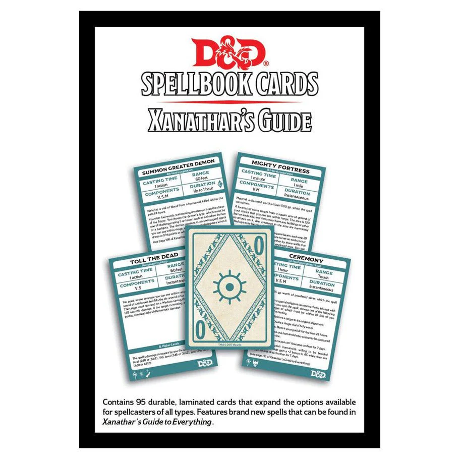 Dungeons & Dragons: Spellbook Cards: Xanathar's Guide to Everything - Image 2