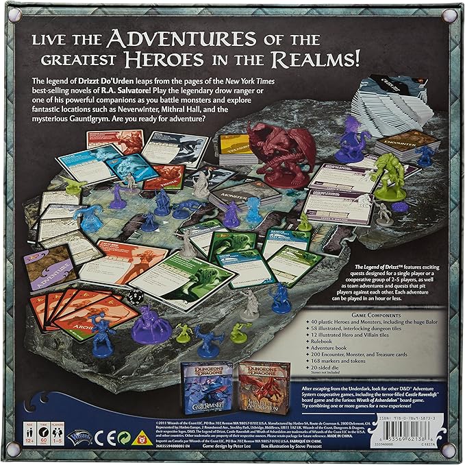 Dungeons & Dragons: The Legend of Drizzt - Board Game - Image 2