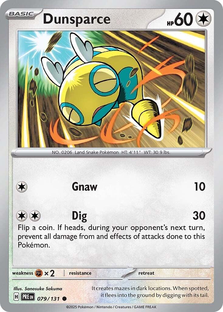Dunsparce - 079/131 - (SV: Prismatic Evolutions)