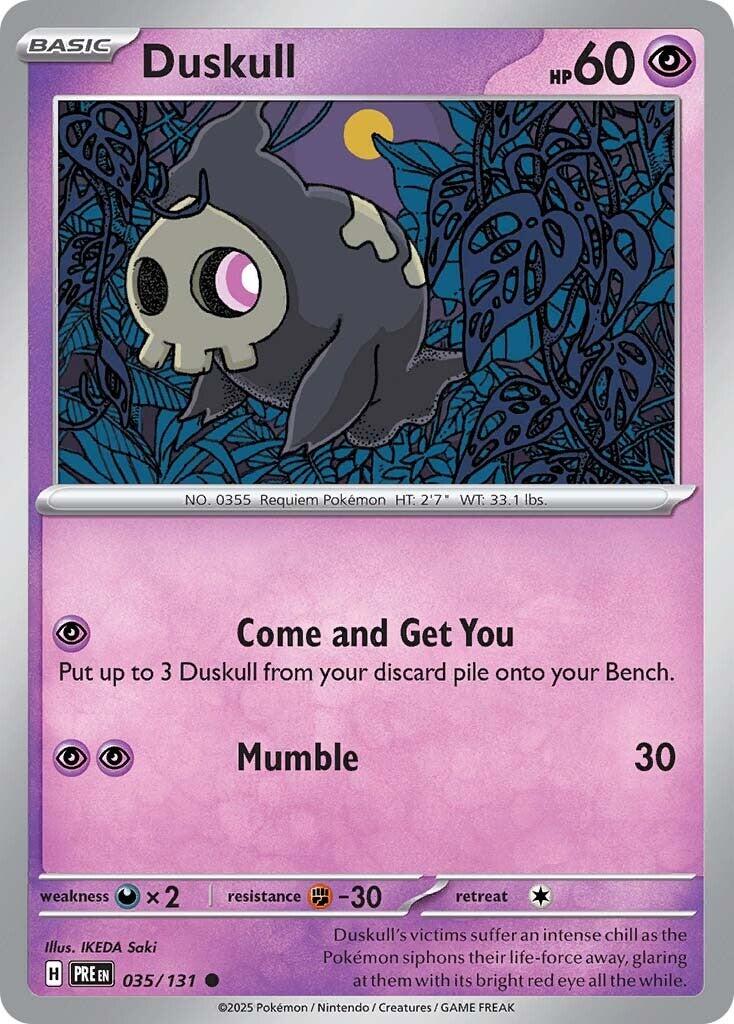 Duskull - 035/131 - (SV: Prismatic Evolutions)