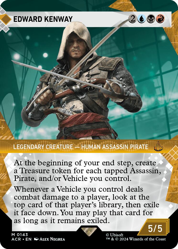 Edward Kenway (Showcase) - 143 - (Universes Beyond: Assassin's Creed)