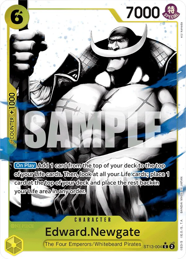 Edward.Newgate (Parallel) - ST13-004 - (Ultra Deck: The Three Brothers)