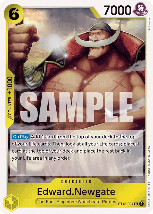 Edward.Newgate - ST13-004 - (Ultra Deck: The Three Brothers)