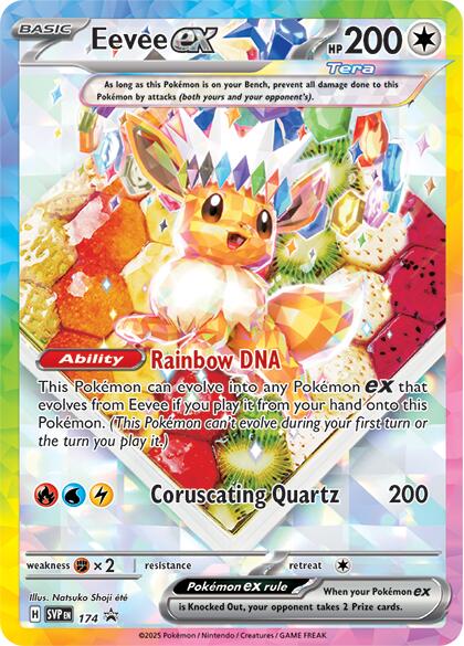Eevee ex - 174 - 174 - (SV: Scarlet & Violet Promo Cards)