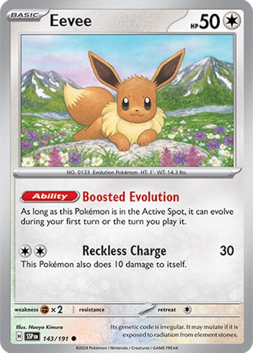 Eevee - 143/191 - (SV08: Surging Sparks)