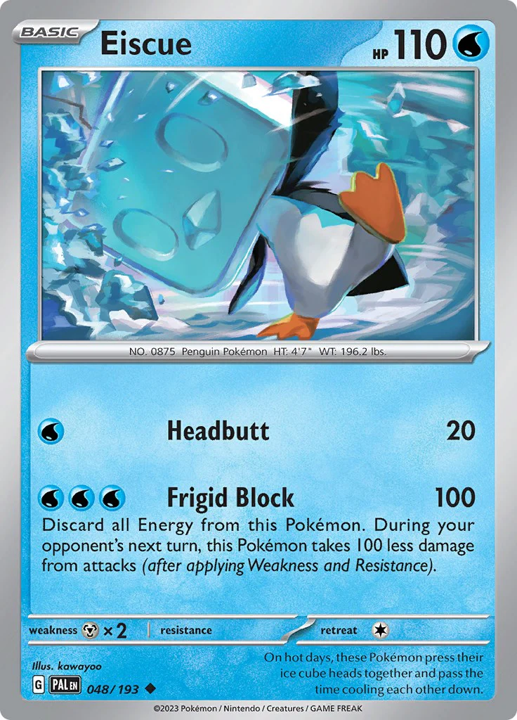 Eiscue - 048/193 - 048/193 - (SV02: Paldea Evolved)