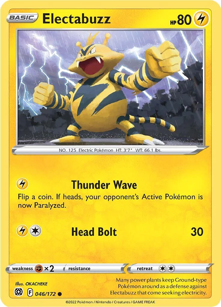 Electabuzz - 046/172 - (SWSH09: Brilliant Stars)