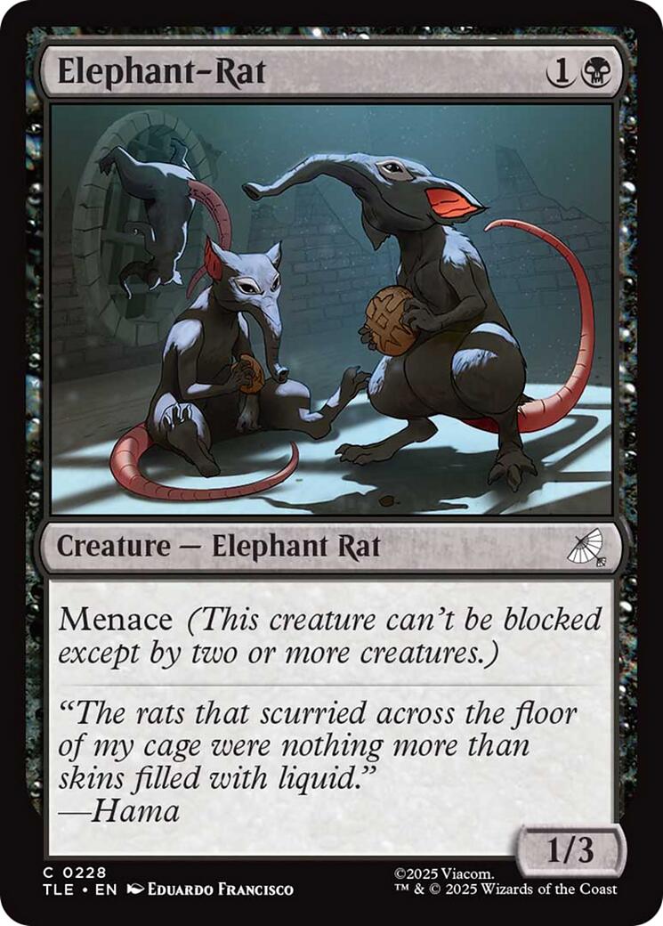 Elephant-Rat [TLE - 228]