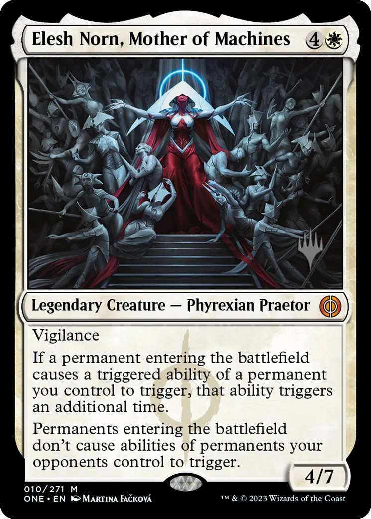 Elesh Norn, Mother of Machines - 10 - (Promo Pack: Phyrexia: All Will Be One)