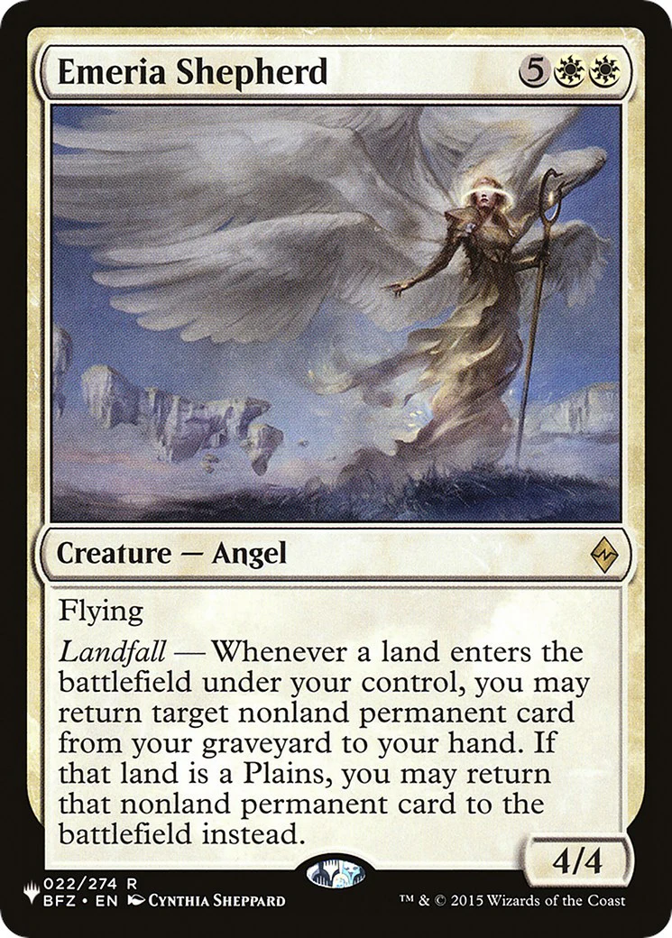 Emeria Shepherd - 22 - (The List Reprints)