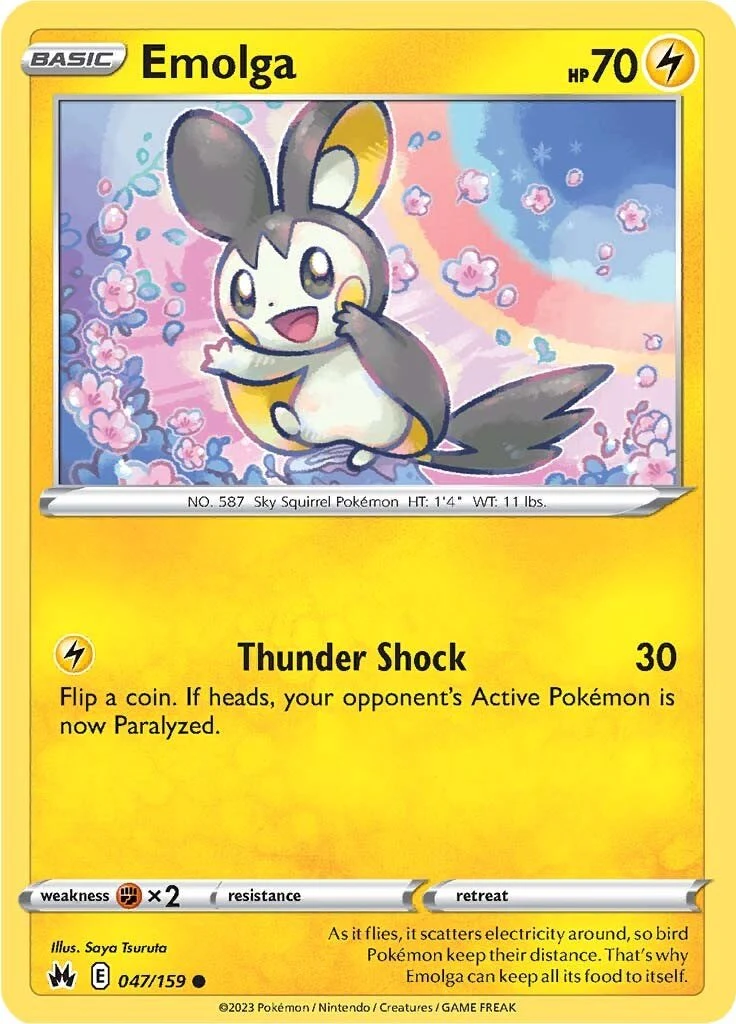 Emolga - 047/159 - (SWSH: Crown Zenith)
