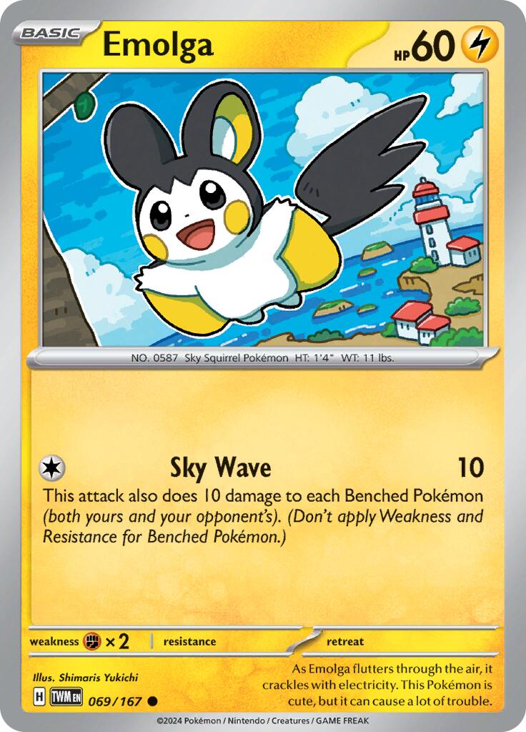 Emolga - 069/167 - (SV06: Twilight Masquerade)