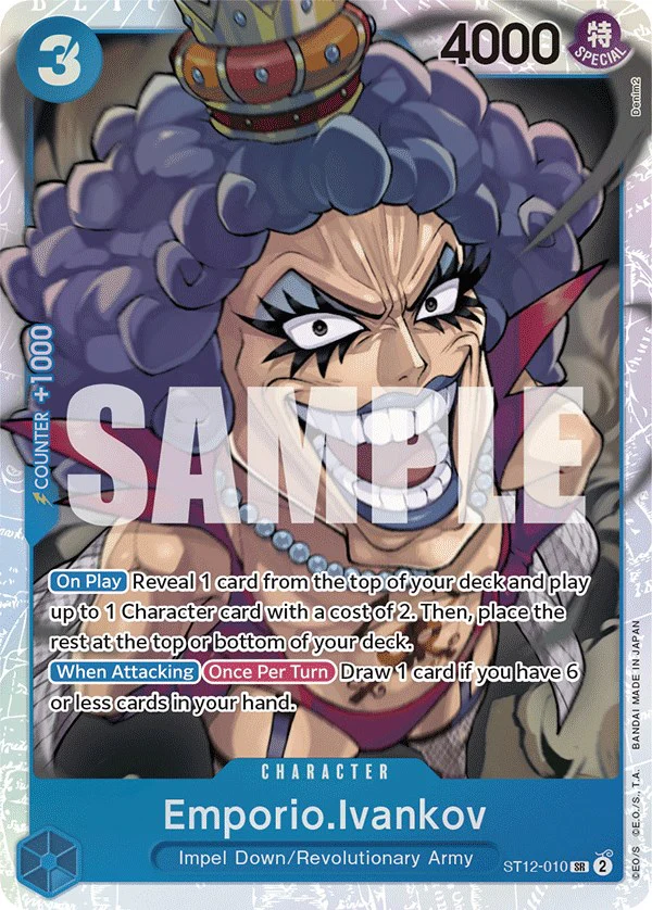 Emporio.Ivankov - ST12-010 - (Starter Deck 12: Zoro and Sanji)