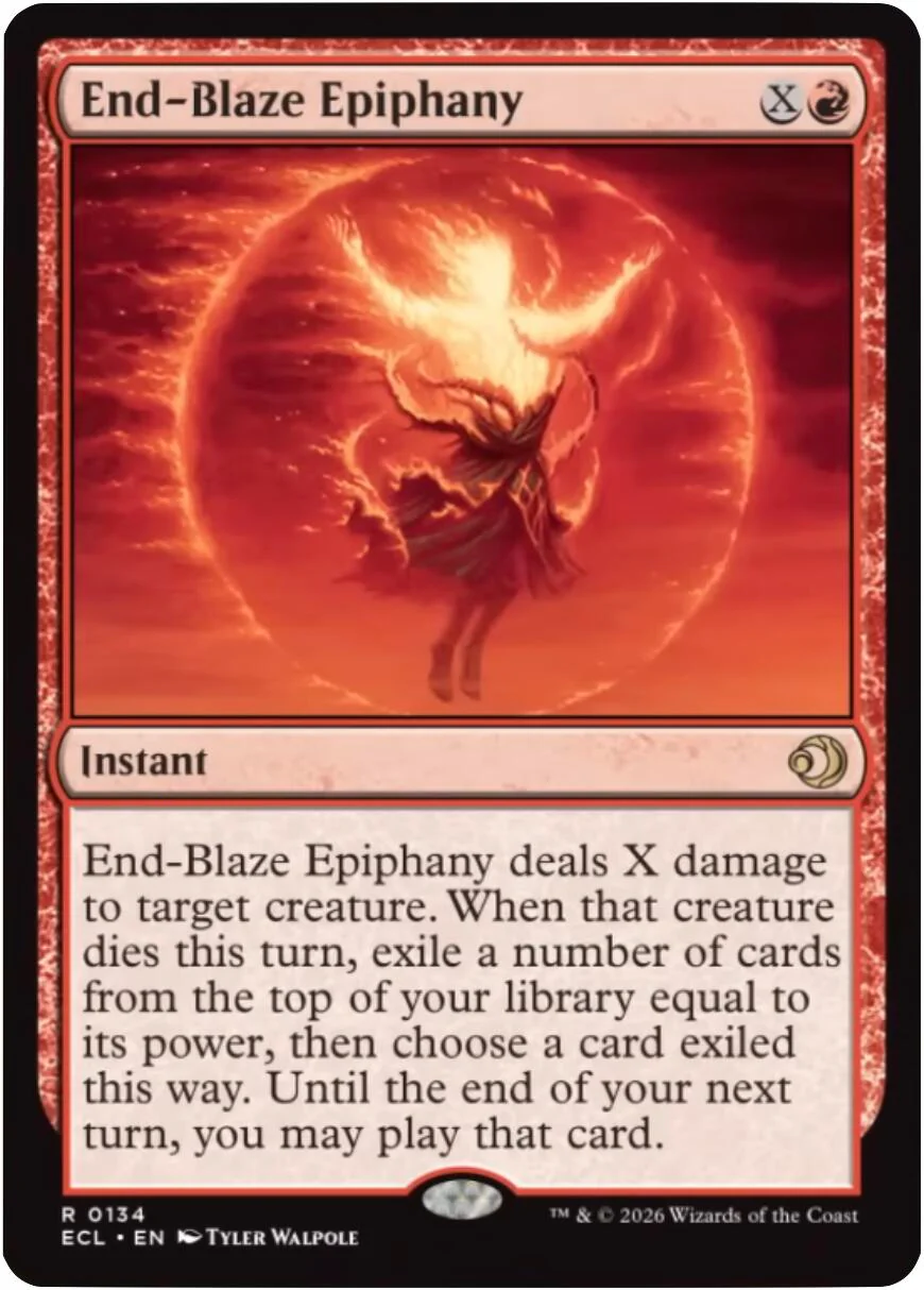 End-Blaze Epiphany - 134 - (Lorwyn Eclipsed)