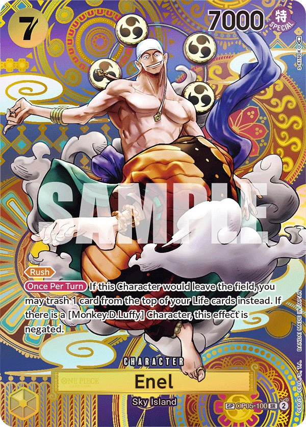 Enel (100) (SP) - OP05-100 - (Awakening of the New Era)