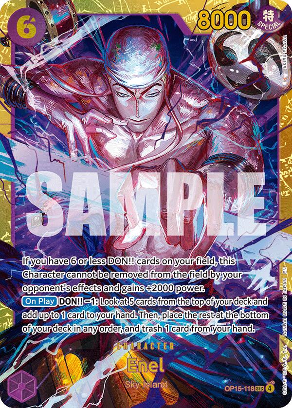 Enel (OP15-118) - OP15-118 - (Adventure on Kami's Island)