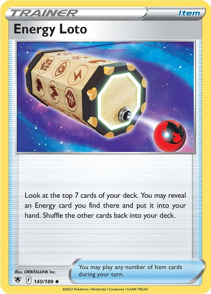 Energy Loto - 140/189 - (SWSH10: Astral Radiance)