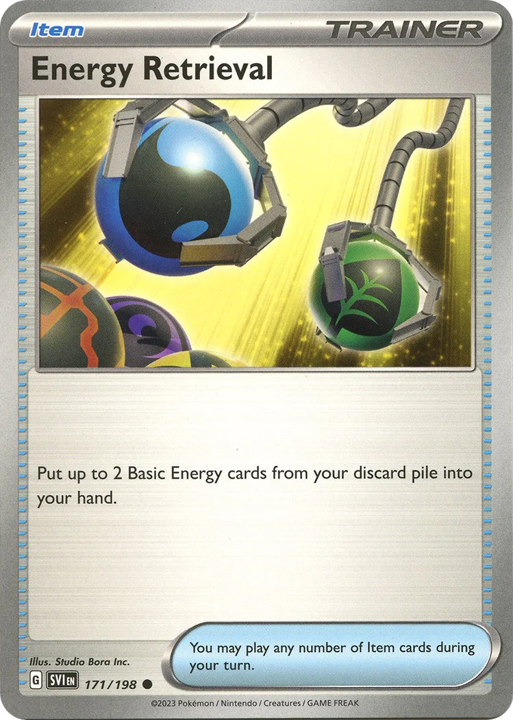 Energy Retrieval - 171/198 - (SV01: Scarlet & Violet Base Set)