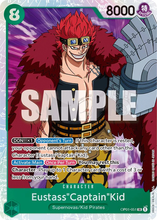 Eustass"Captain"Kid - OP01-051 - (Romance Dawn)