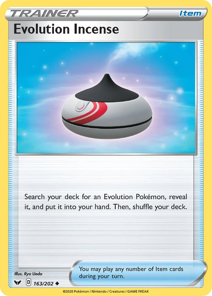 Evolution Incense - 163/202 - (SWSH01: Sword & Shield Base Set)