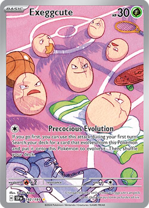 Exeggcute - 192/191 - 192/191 - (SV08: Surging Sparks)