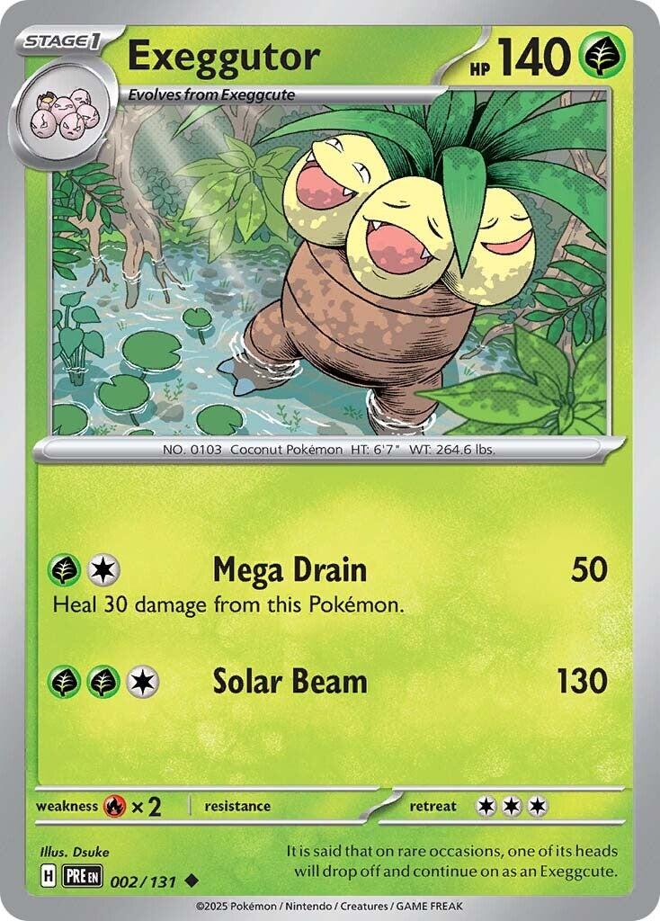 Exeggutor - 002/131 - (SV: Prismatic Evolutions)