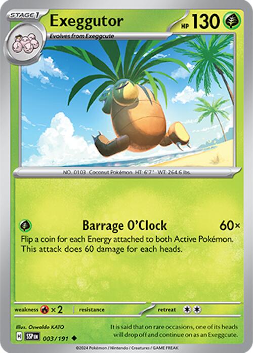 Exeggutor - 003/191 - (SV08: Surging Sparks)