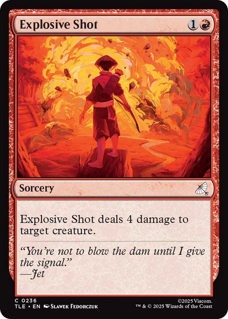 Explosive Shot (0236) - 236 - (Avatar: The Last Airbender: Eternal-Legal)