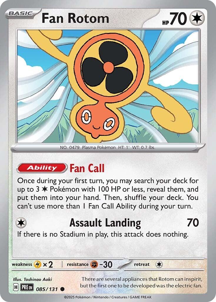 Fan Rotom - 085/131 - (SV: Prismatic Evolutions)
