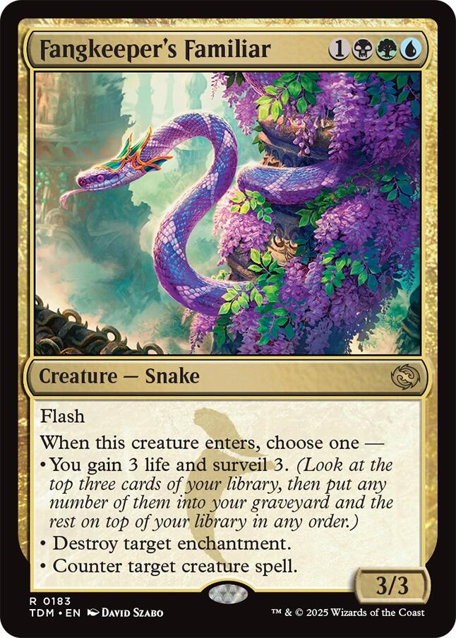 Fangkeeper's Familiar - 183 - (Tarkir: Dragonstorm)