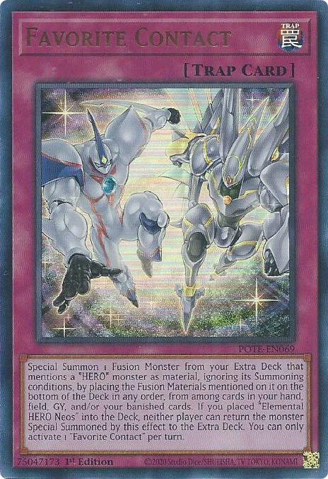 Favorite Contact [POTE - POTE-EN069]