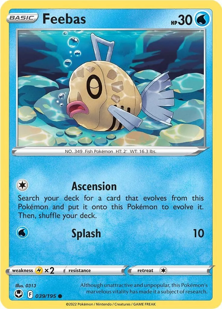 Feebas - 039/195 - (SWSH12: Silver Tempest)